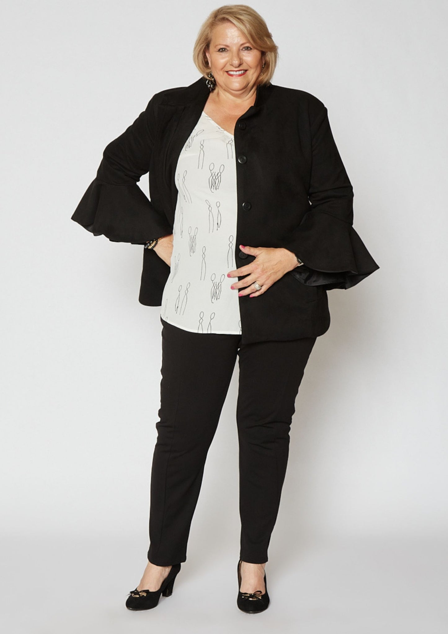 THE FLARE SLEEVE JKT